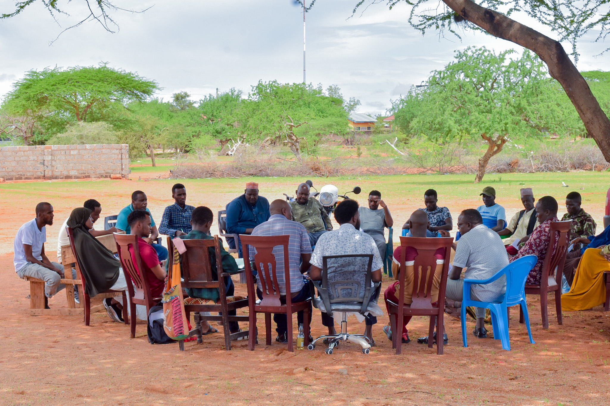 Community dialogue in an arid region